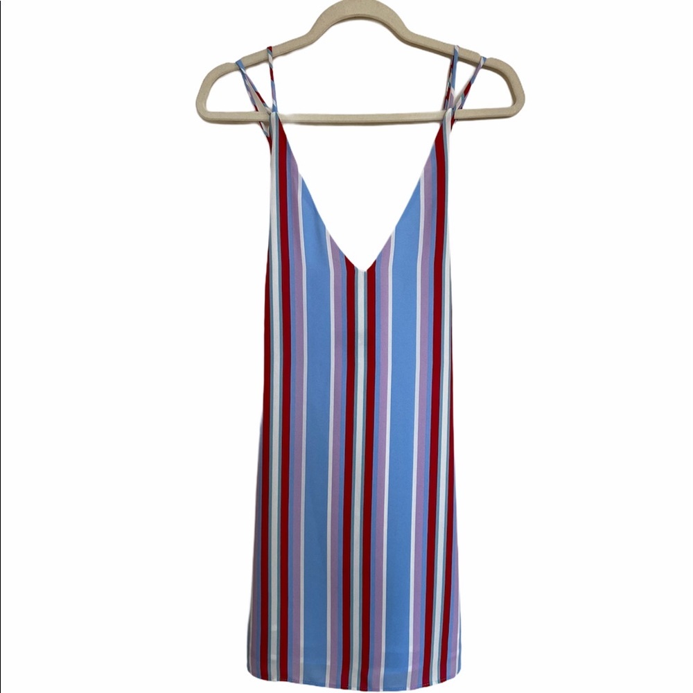Lulu’s Set Sail Multi Striped Mini Dress - Picture 5 of 12
